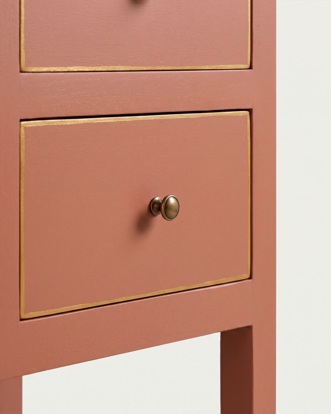 Cómoda madera de abeto MALEN