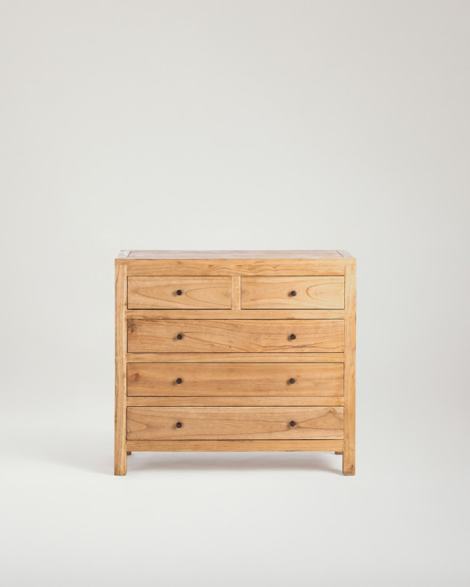Cómoda madera mindi DORVIK