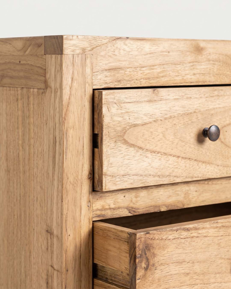 Vista ampliada Cómoda madera mindi DORVIK