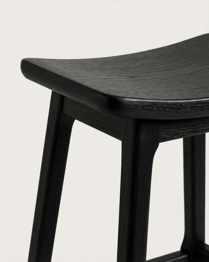 Taburete madera natural cocina LORIA | Rey Home