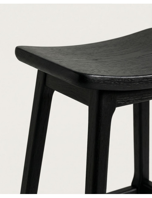 Taburete madera natural cocina LORIA | Rey Home