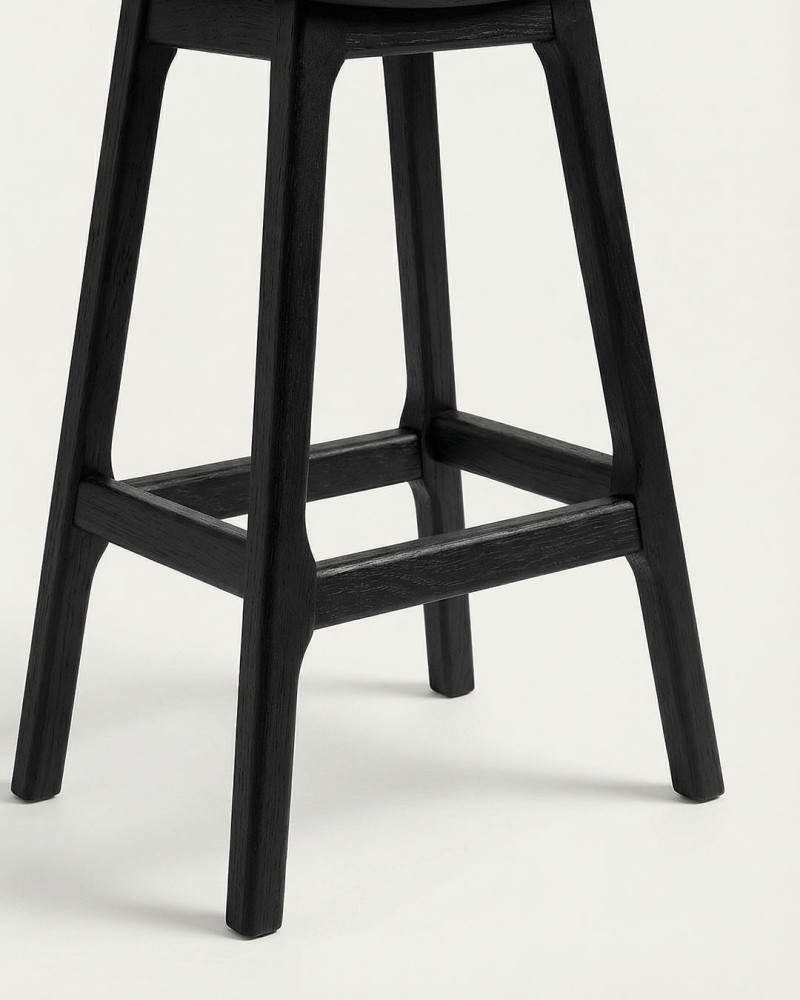 Taburete madera natural cocina LORIA | Rey Home