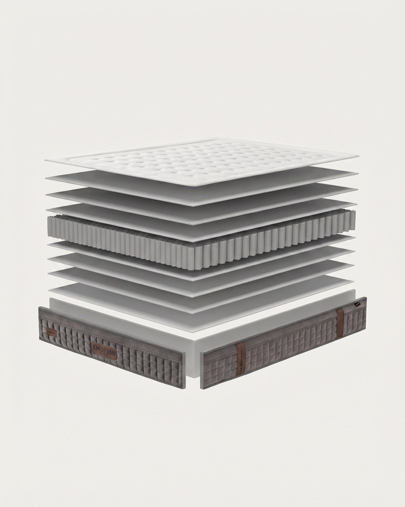 Colchon muelle ensacado xl EMOTION PAVORA construcción