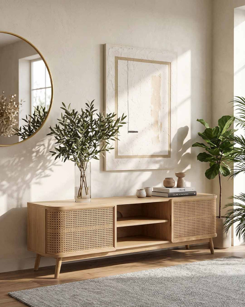 Comprar aparador mueble de 3 puertas y estantes FLORENCIA