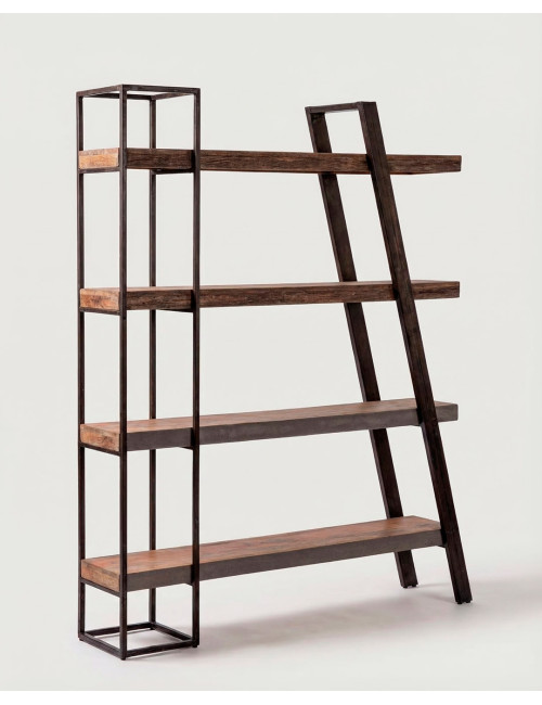Estantería de diseño industrial LANCASTER-lado