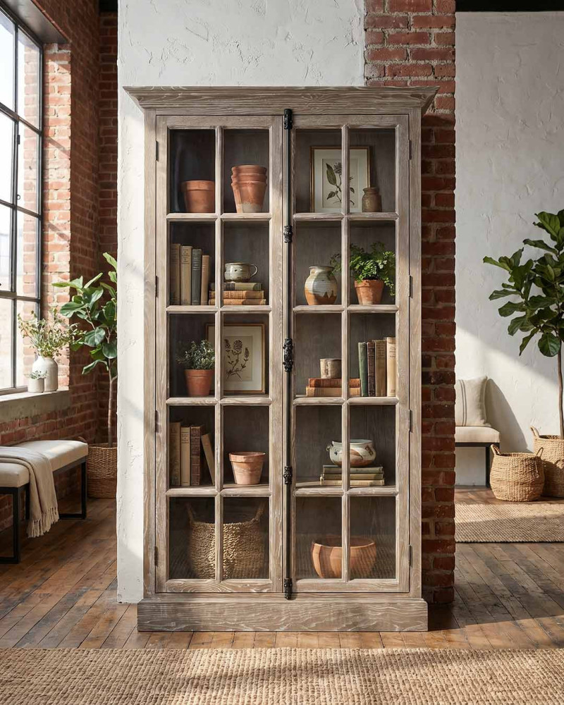 Vitrina 2 puertas ELMA ambiente 2