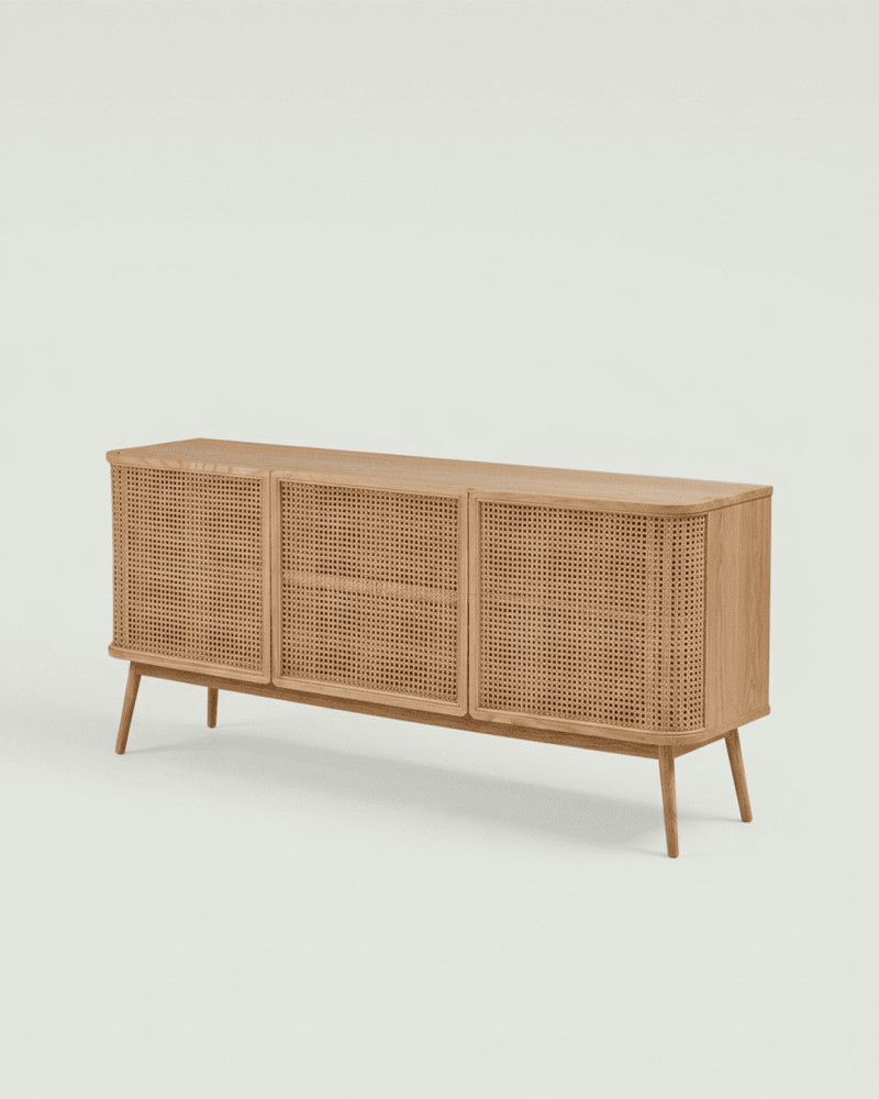 Comprar aparador mueble de 3 puertas y estantes FLORENCIA