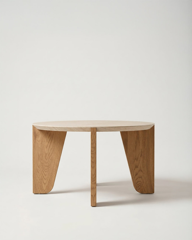 Mesa de centro DOCK | Diseño cálido y natural en madera