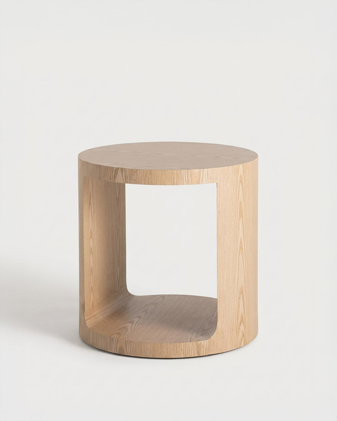 Mesa auxiliar natural KELAN
