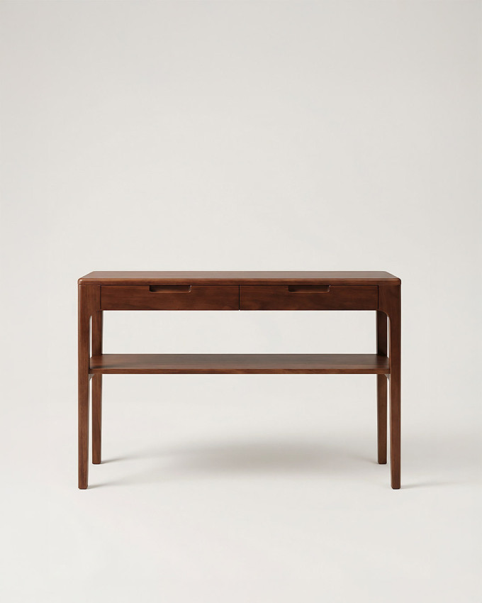 Recibidor madera caoba FAREN