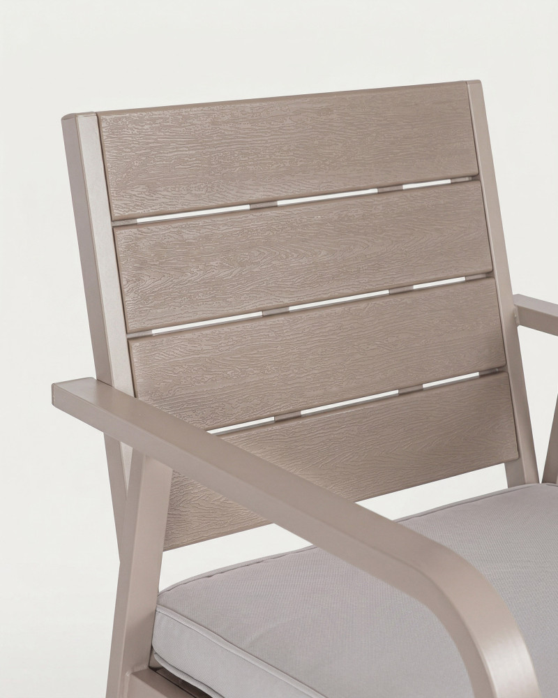 Conjunto sofás y mesas exterior CAELI-detalle espalda