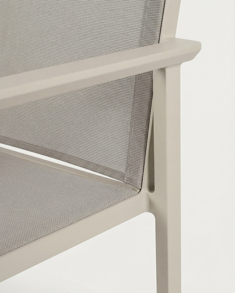 Silla exterior LENIA-topo detalle