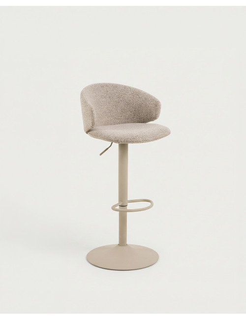 Taburete CARVIN tres-cuartos gris