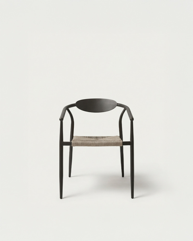 Silla exterior RASK vista frontal