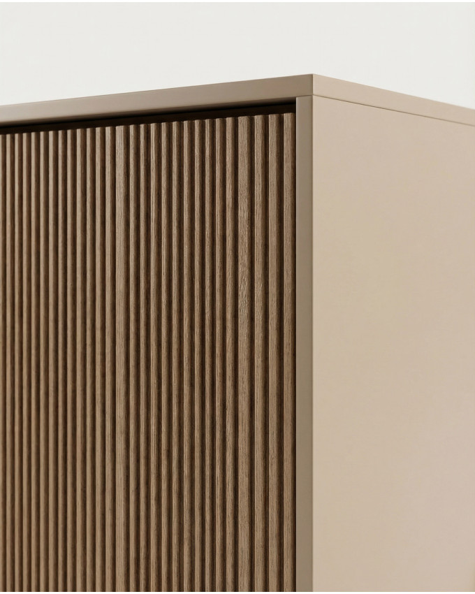 Mueble TV con patas metálicas NOA