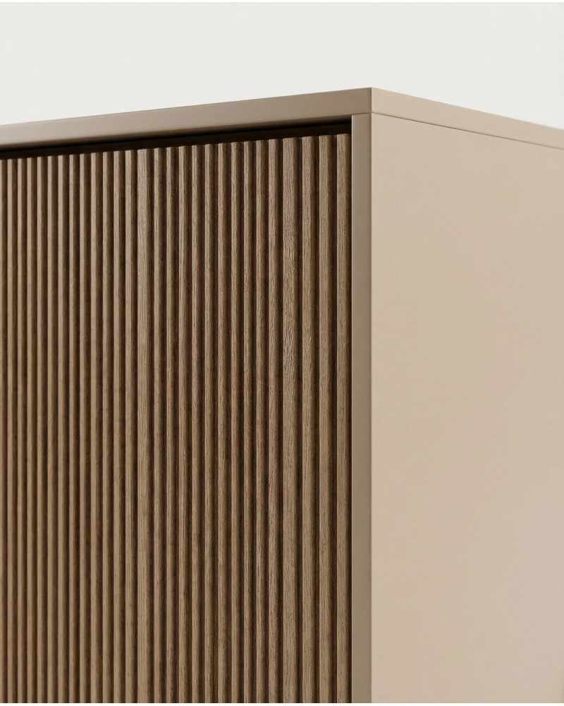 Mueble TV con patas metálicas NOA detalle
