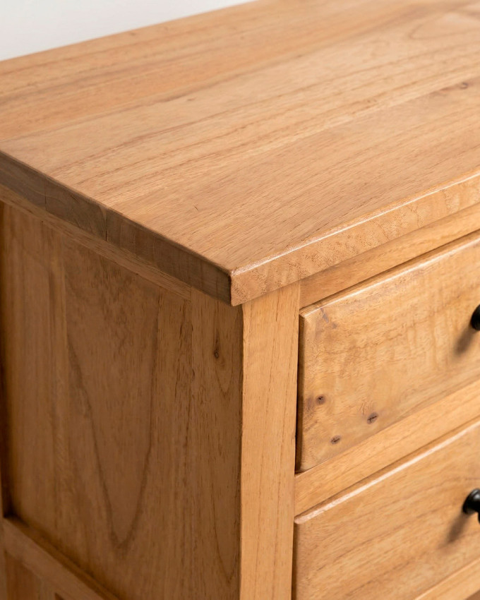 Recibidor madera  mindi BRENIK