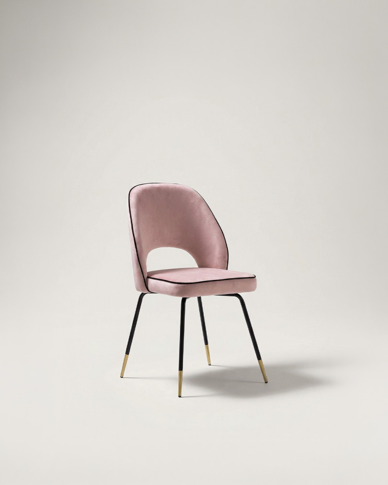 Silla de comedor VELVET tres cuartos