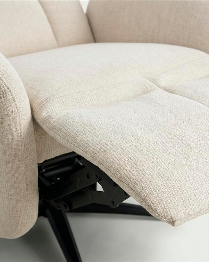Sillón relax giratorio eléctrico HAVEN vista detalle