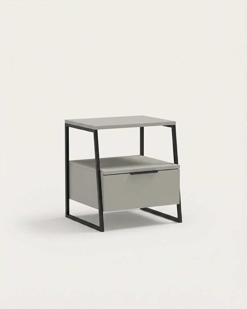 Mesita 1 cajón SOLVIK | Rey Home