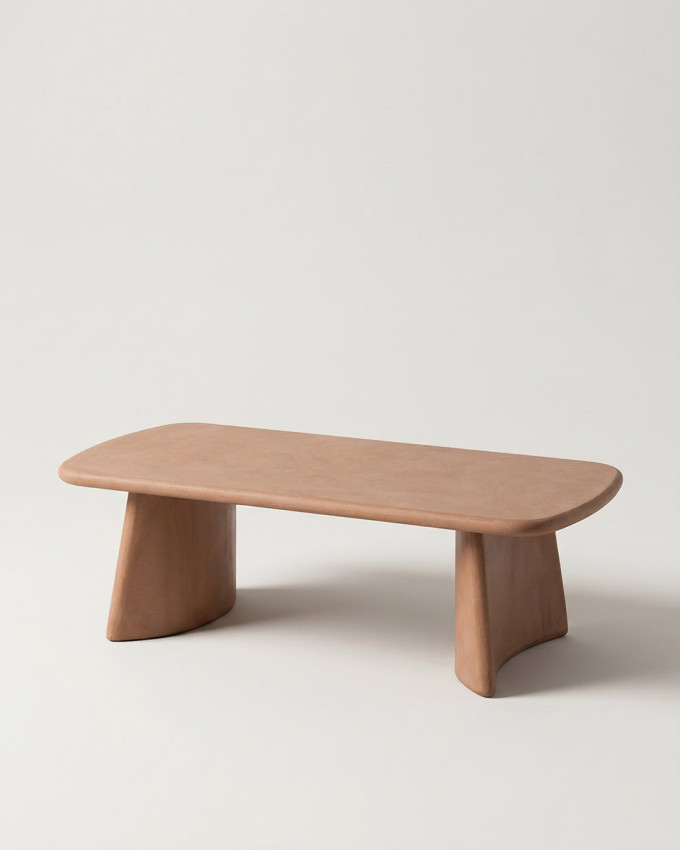 Mesa centro microcemento JARO
