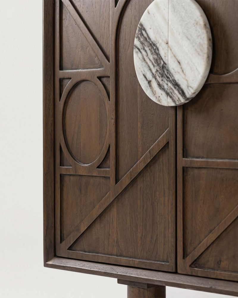 Aparador NARATI Large 4 puertas de madera de acacia