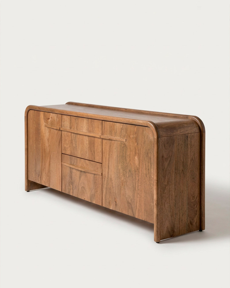 Aparador madera de mango LUMA-lado