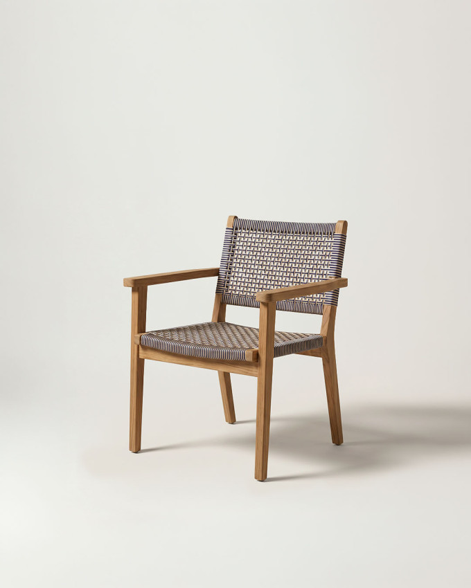 Sillón brazos madera VERNAZZA