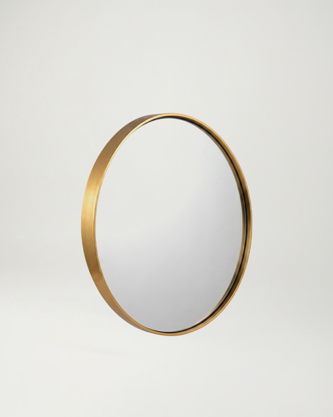 Espejo oro aluminio VERO