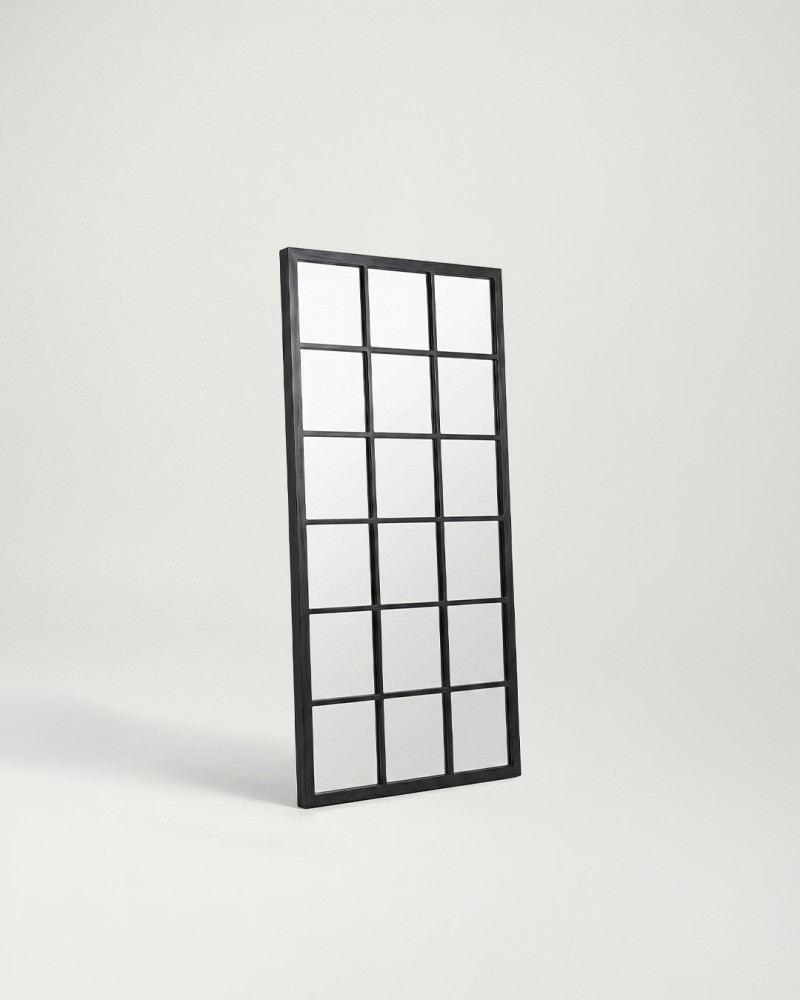 Espejo blanco madera NUBA izquierda