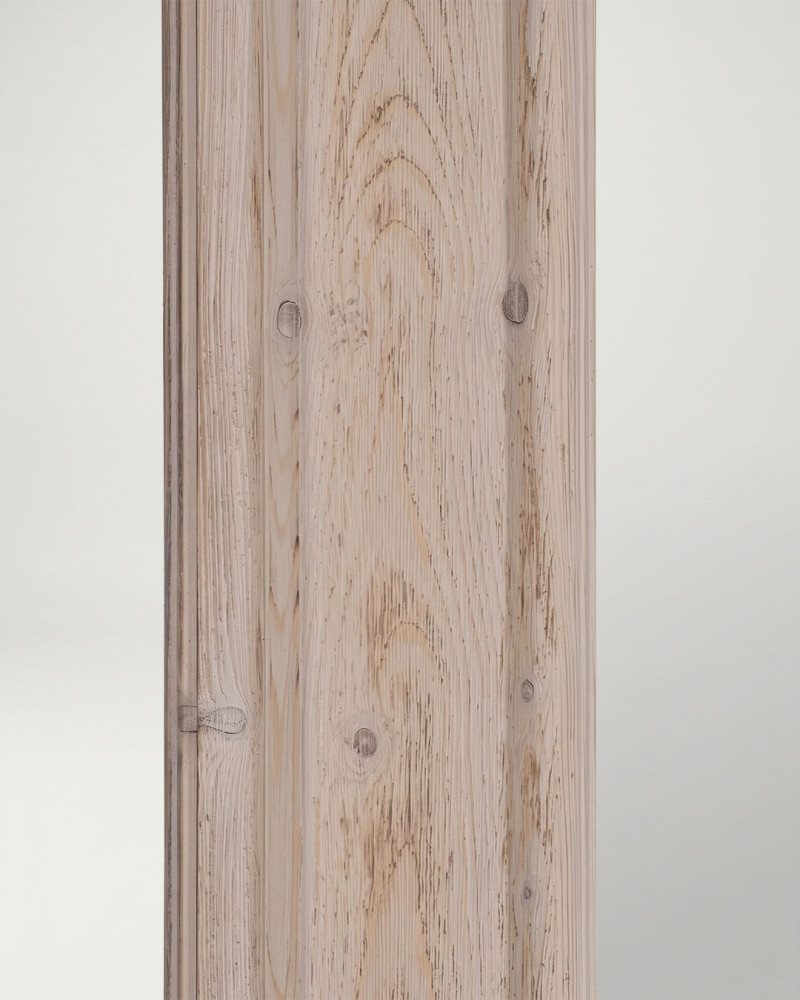 Espejo blanco madera SAIRA detalle