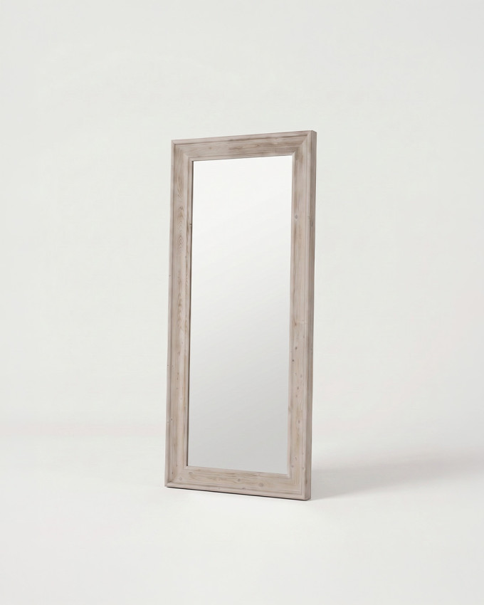 Espejo blanco madera SAIRA