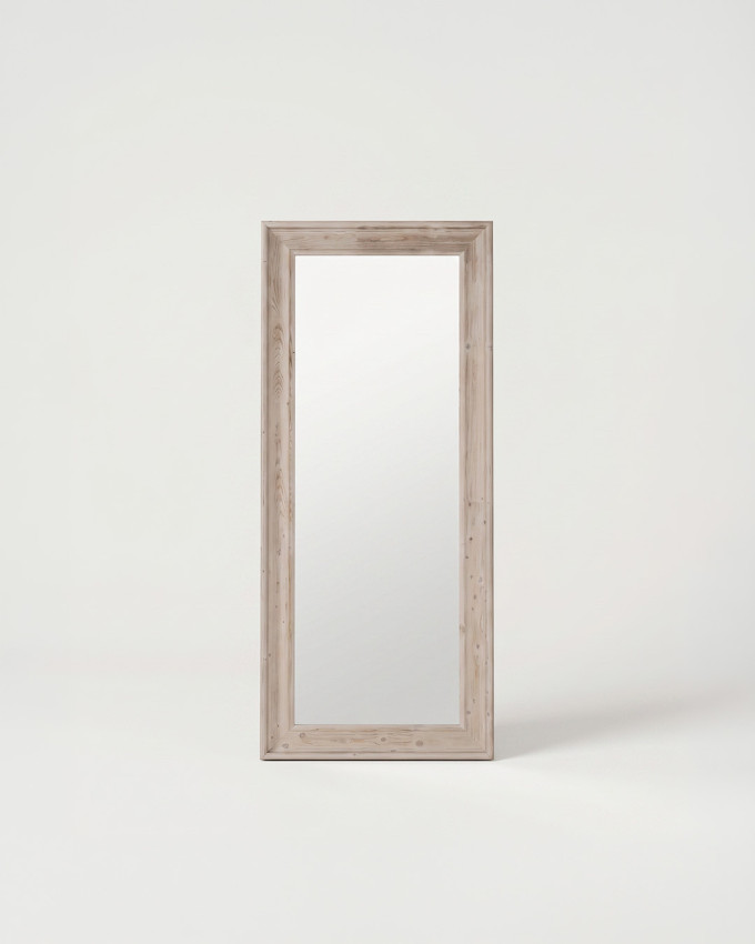 Espejo blanco madera SAIRA