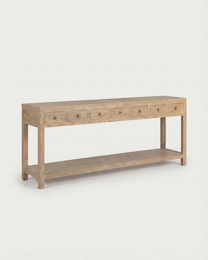 Consola madera de olmo MARENZO