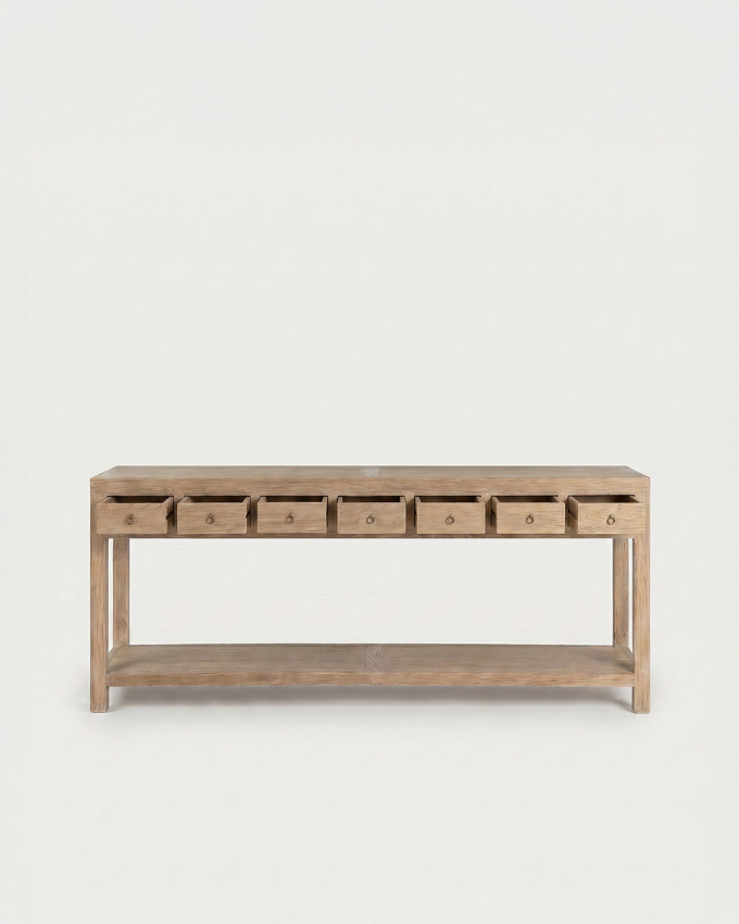 Consola madera de olmo MARENZO