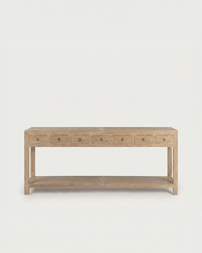 Consola madera de olmo MARENZO