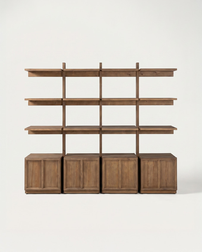Estantería madera de pino TOLMAR
