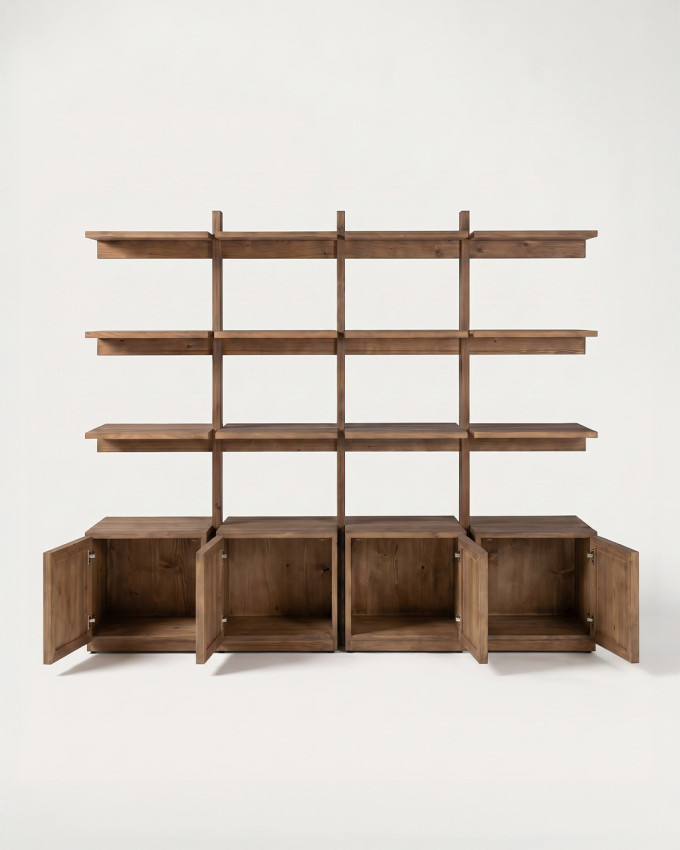 Estantería madera de pino TOLMAR