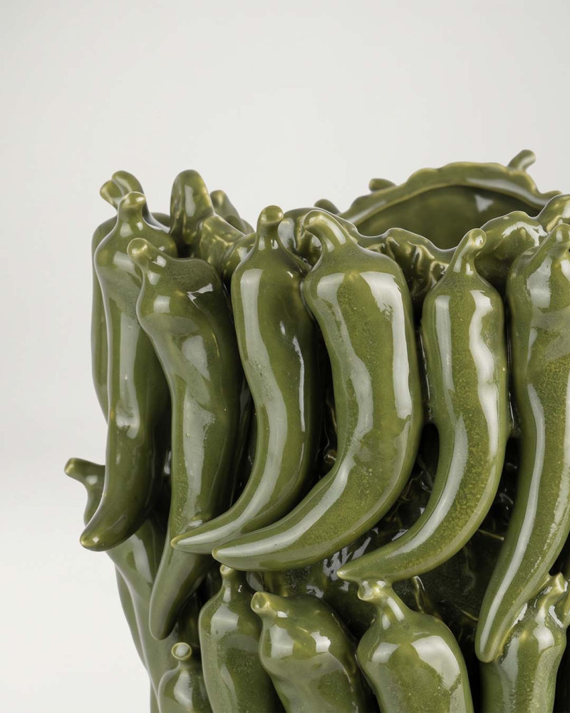 Jarrón pimientos MIRTA detalle