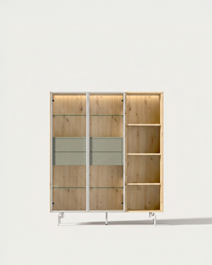 Vitrina modular con patas BELVE