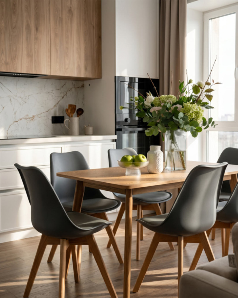 Silla comedor DINA decorada