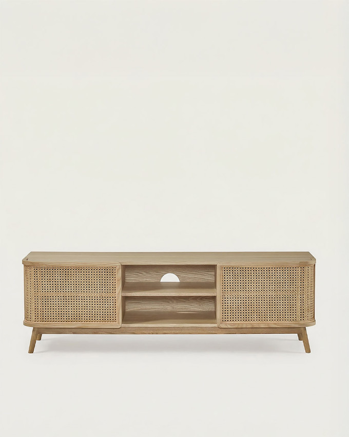 Mueble tv con 3 puertas y 6 estantes FLORENCIA