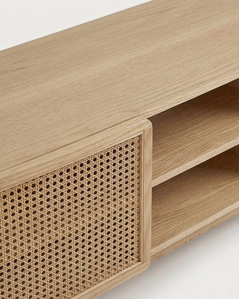 Mueble tv con 3 puertas y 6 estantes FLORENCIA-detalle