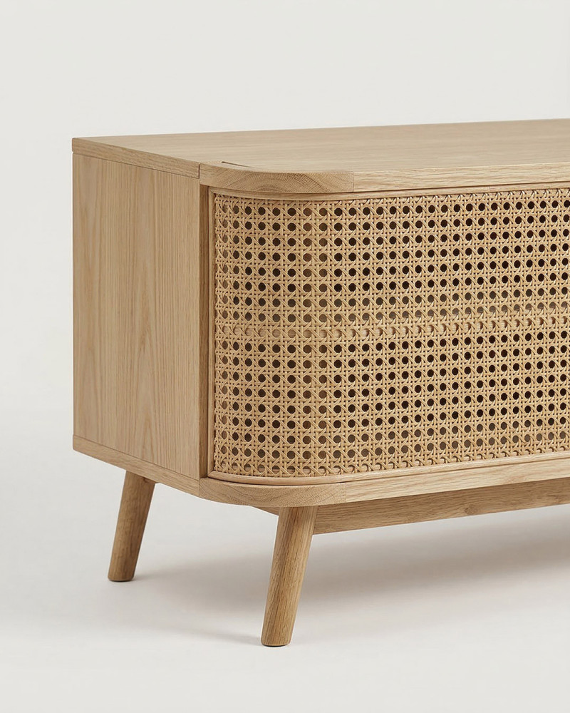 Mueble tv con 3 puertas y 6 estantes FLORENCIA-detalle 2