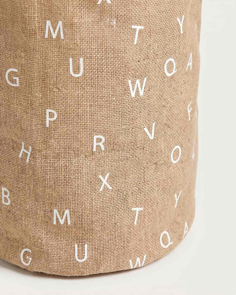 Contenedor para juguetes LETER vista detalle tejido
