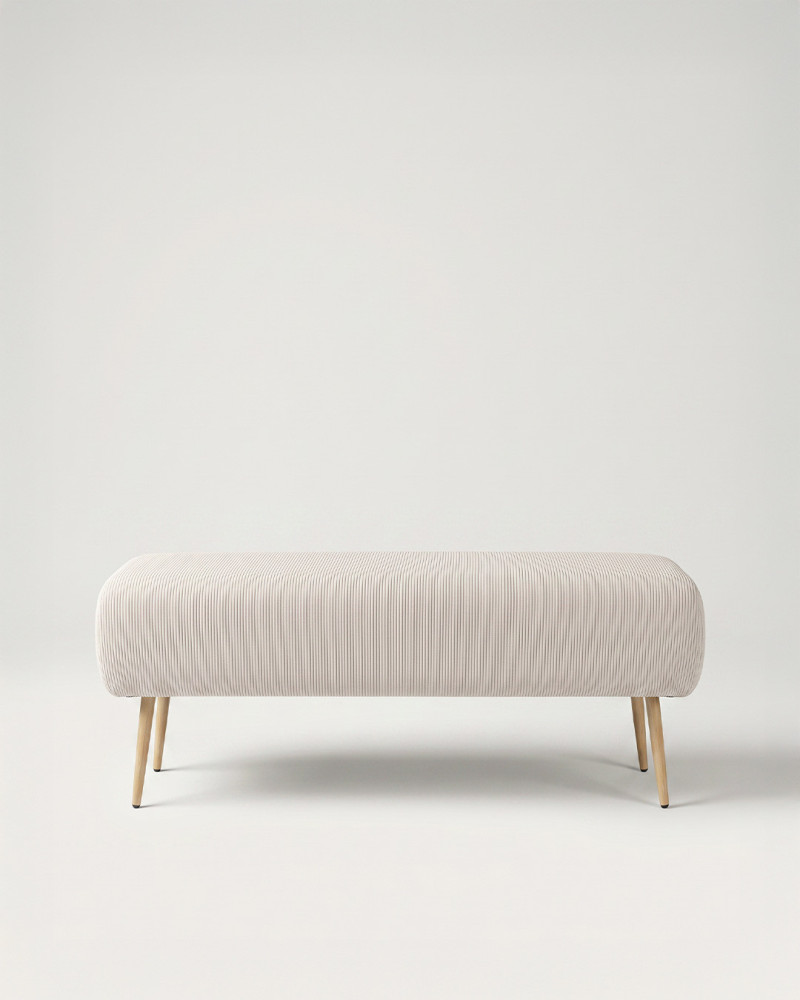 Banco LIVIN frente beige