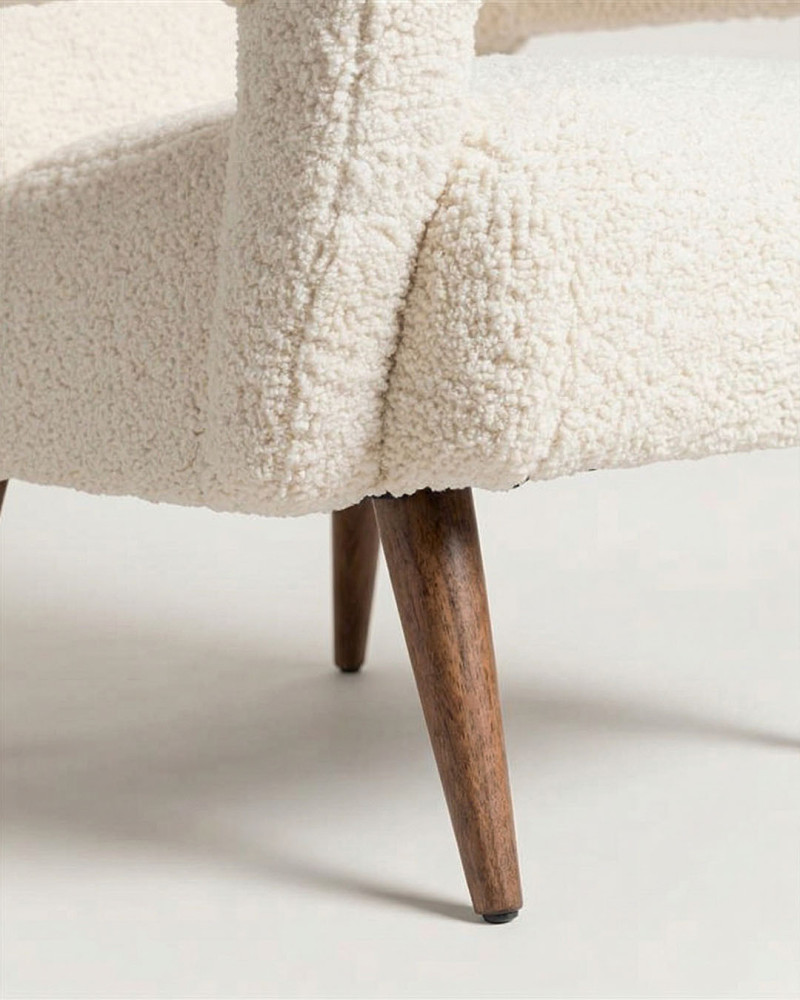 Sillón patas madera LILO-detalle