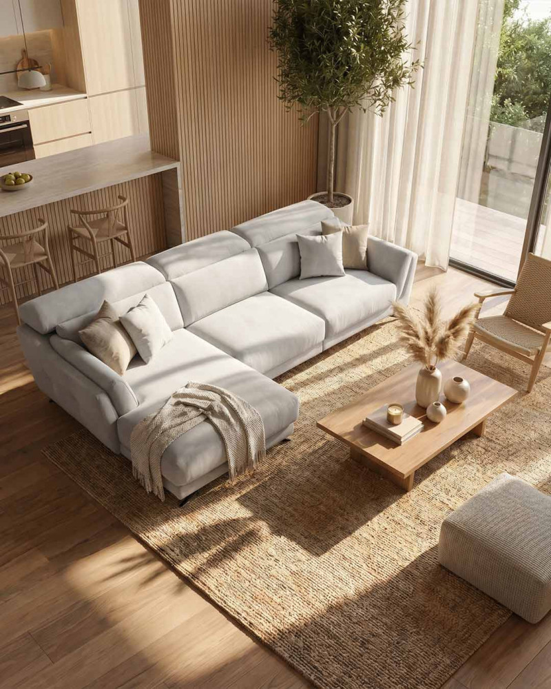 Comprar chaiselongue con asientos deslizantes ARMONY | Rey Home