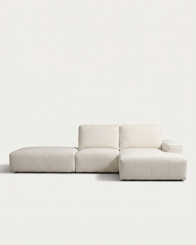 Sofá chaise longue de diseño FIORA