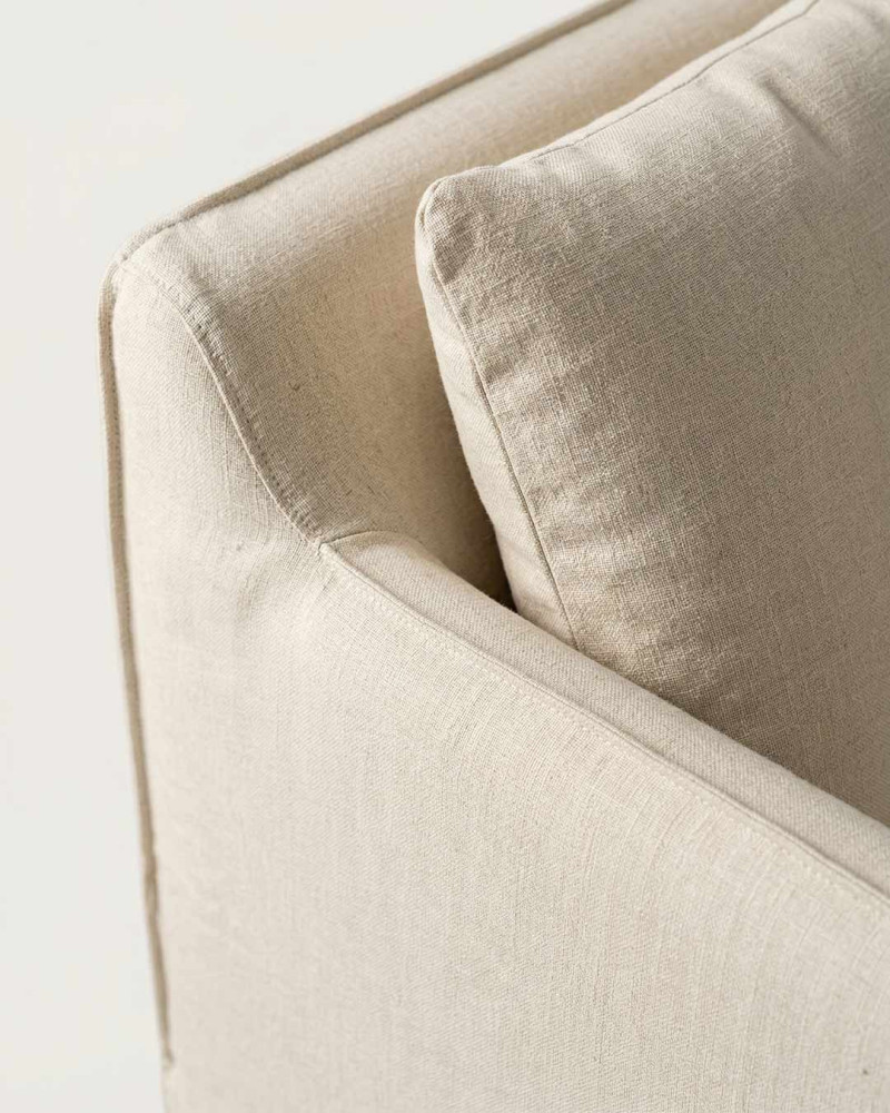 Sofá beige salon CALVIA | Rey Home